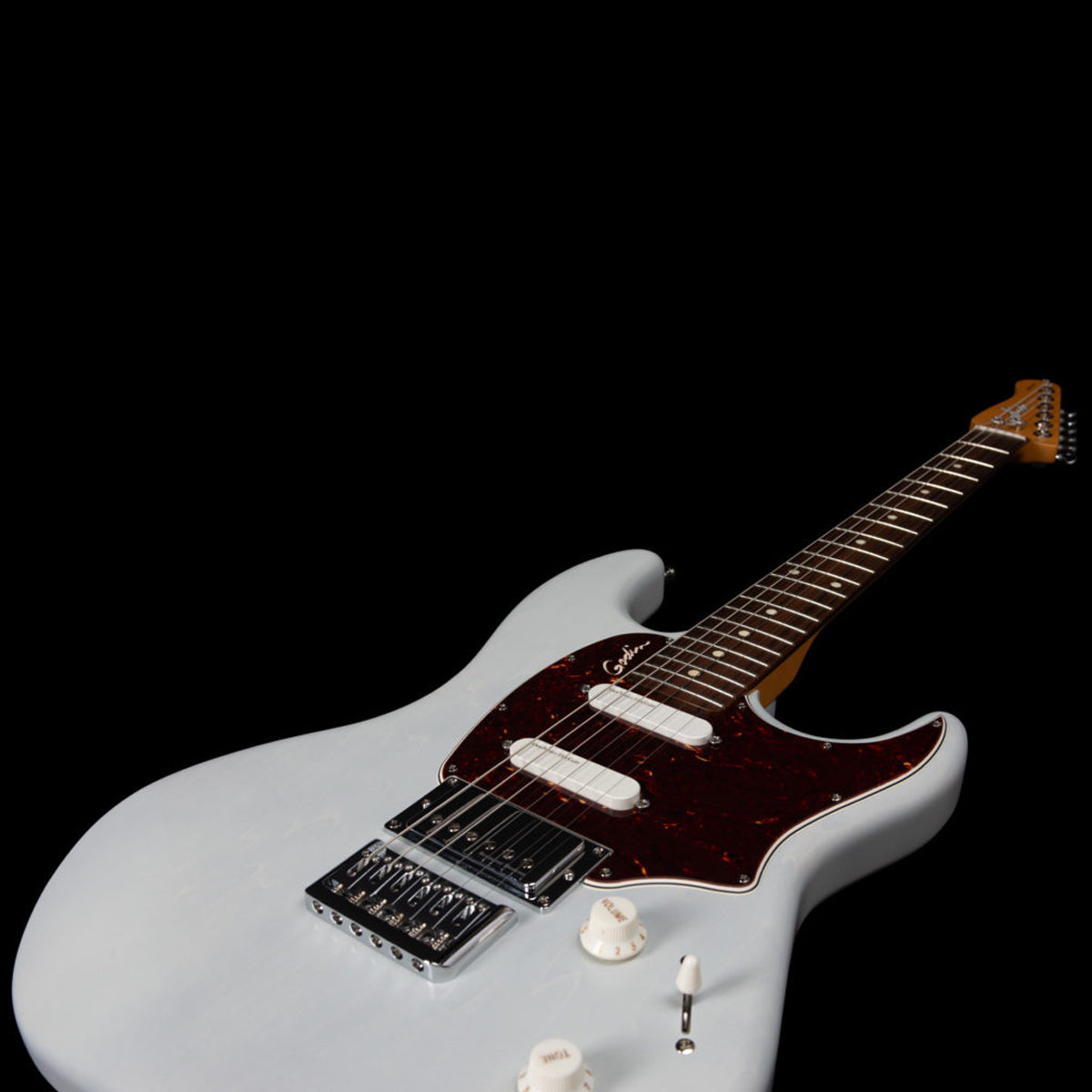 Godin Session RHT Pro Electric Guitar ~ Carbon White, Electric Guitar for sale at Richards Guitars.