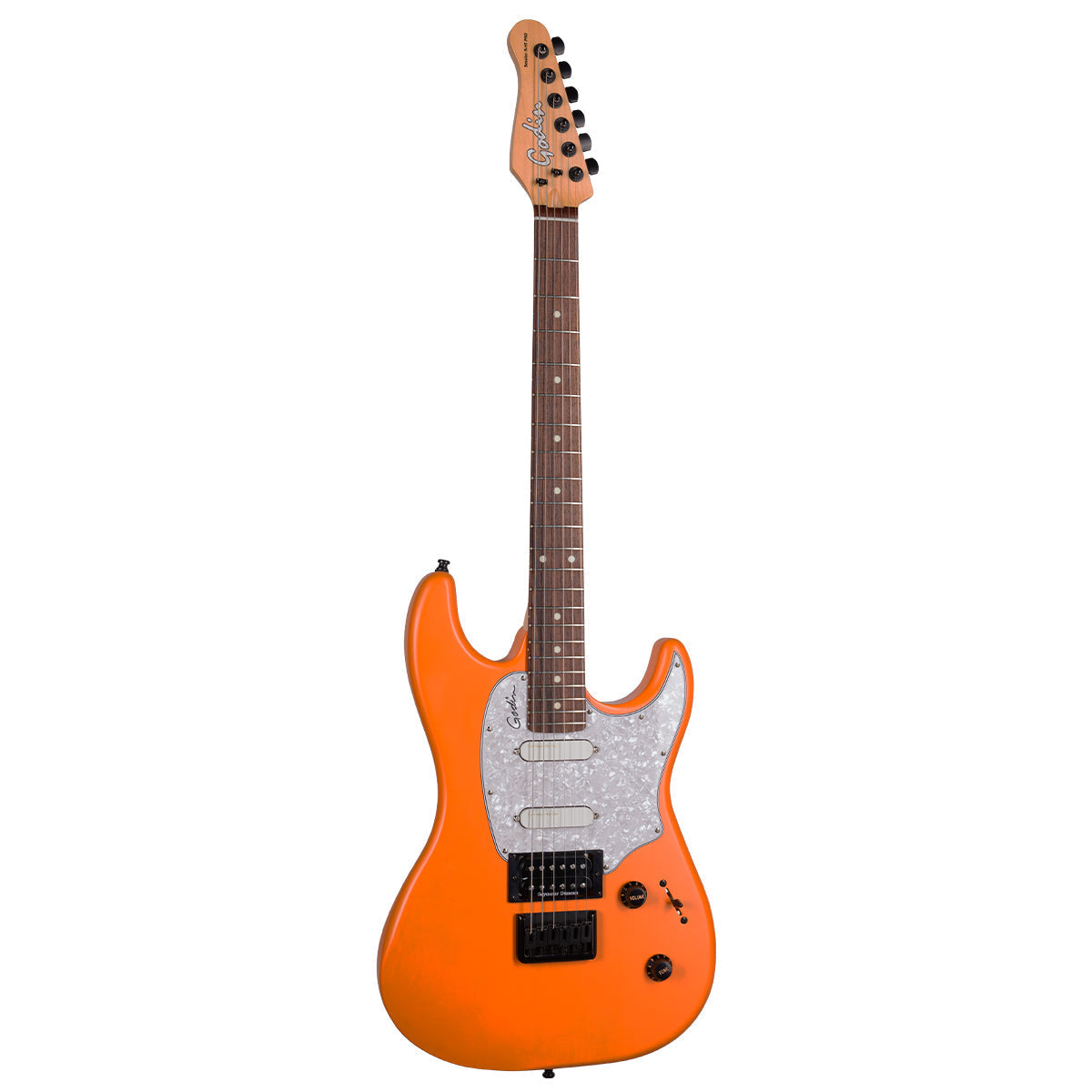 Godin Session RHT Pro Electric Guitar ~ Retro Orange, Electric Guitar for sale at Richards Guitars.