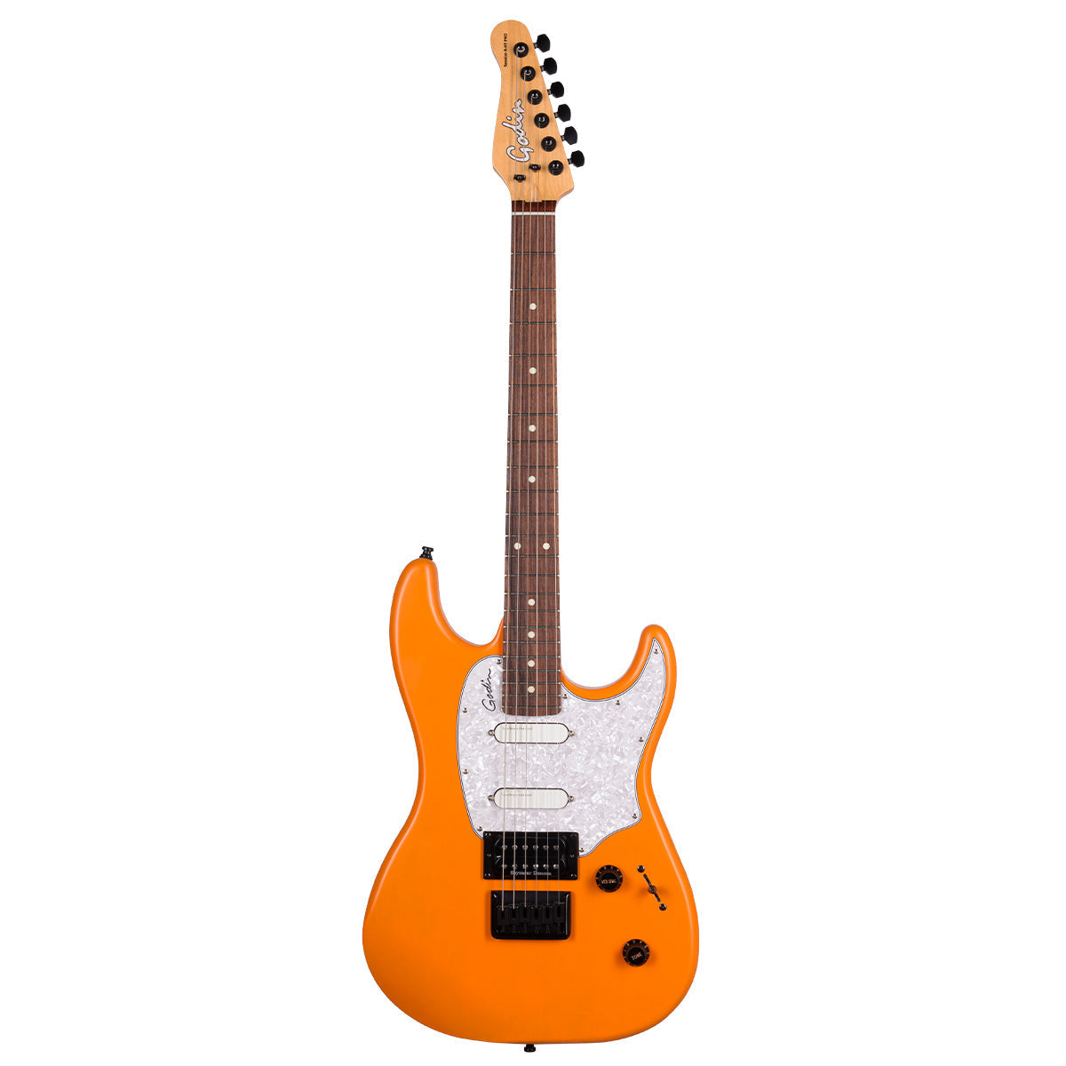 Godin Session RHT Pro Electric Guitar ~ Retro Orange, Electric Guitar for sale at Richards Guitars.