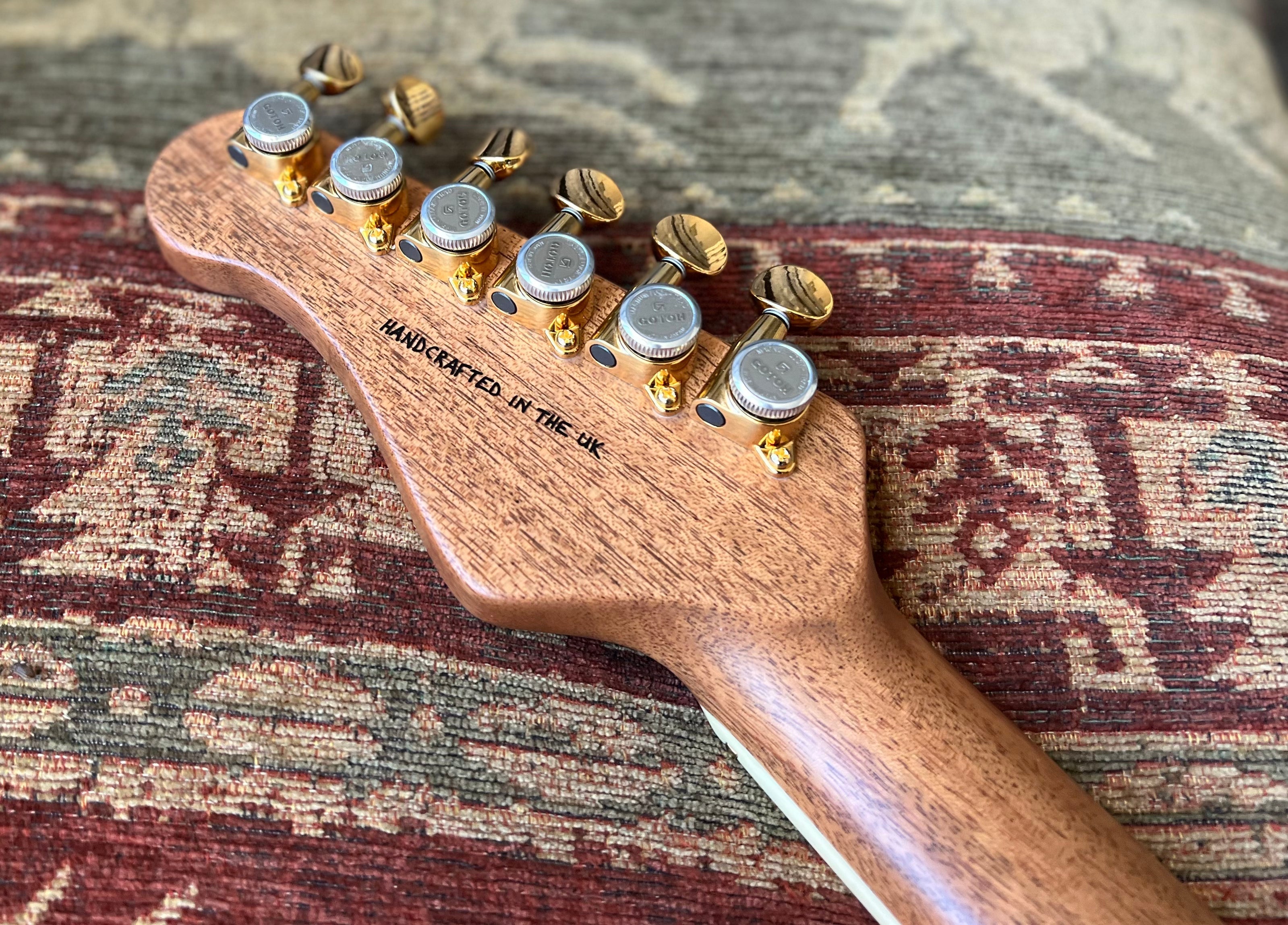 Gordon Smith Gatsby Deluxe Burled Walnut Custom, Electric Guitar for sale at Richards Guitars.