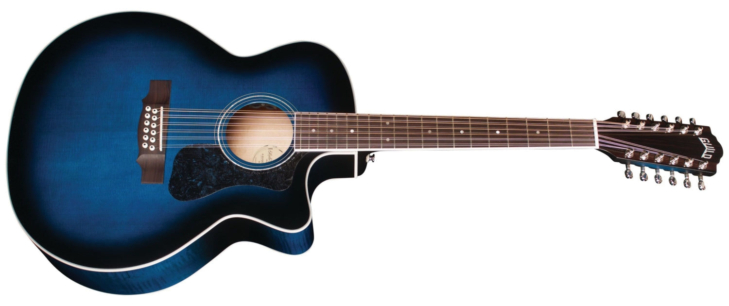 Guild F-2512CE DELUXE MAPLE TBB, Electro Acoustic Guitar for sale at Richards Guitars.