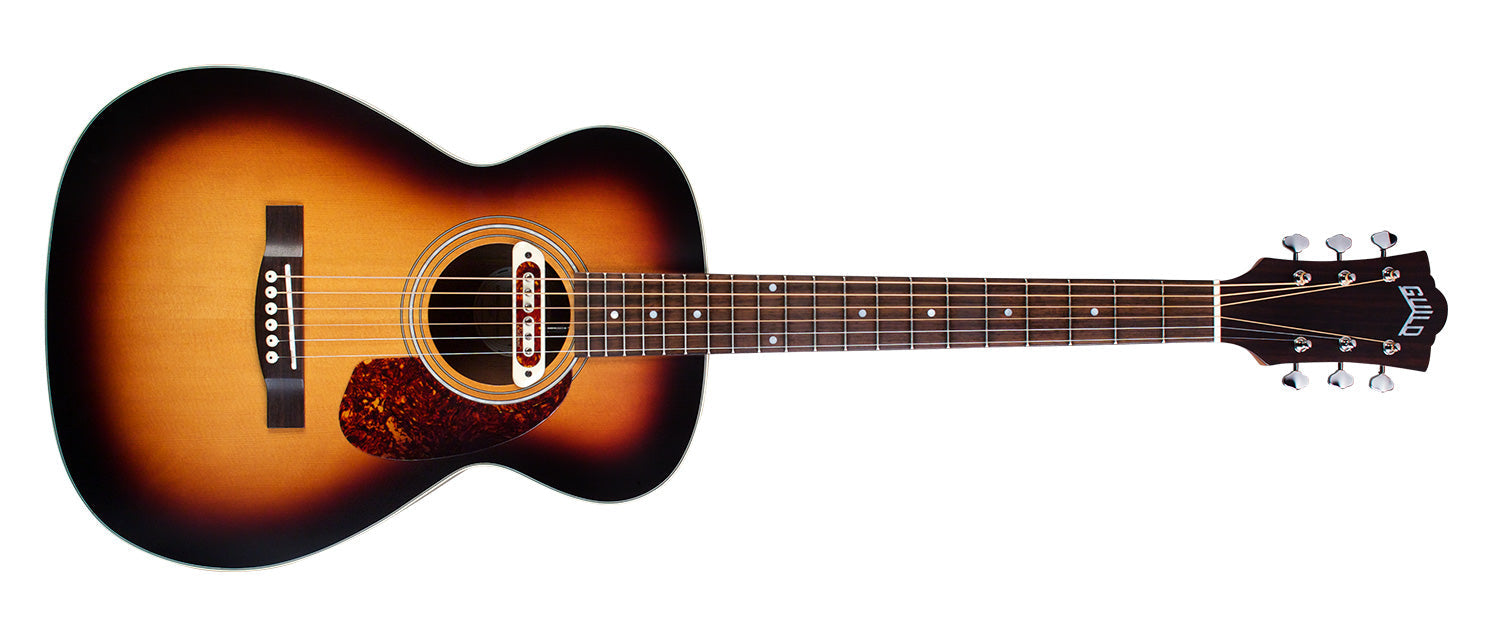 Guild M-240E 'TROUBADOUR' Electro Acoustic Guitar, Electro Acoustic Guitar for sale at Richards Guitars.