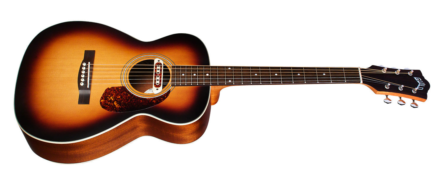 Guild M-240E 'TROUBADOUR' Electro Acoustic Guitar, Electro Acoustic Guitar for sale at Richards Guitars.