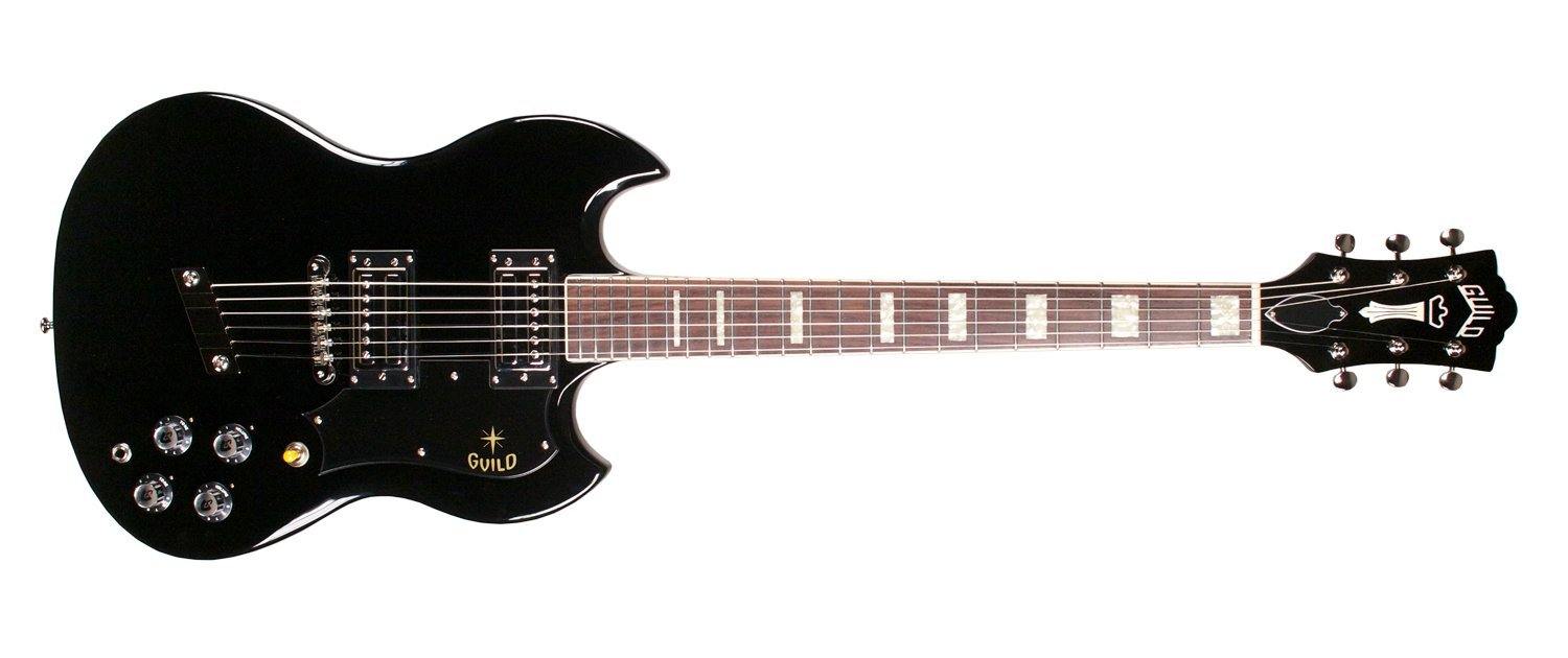 Guild S-100 POLARA BLK, Electric Guitar for sale at Richards Guitars.