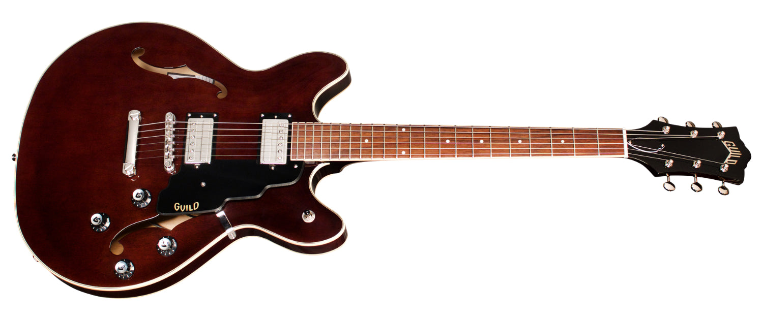 Guild Starfire I DC Vintage Walnut, Electric Guitar for sale at Richards Guitars.