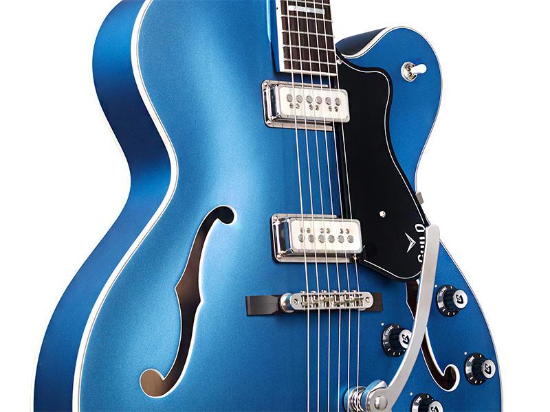 Guild X-175 MANHATTAN SPECIAL MBL Malibu Blue, Electric Guitar for sale at Richards Guitars.