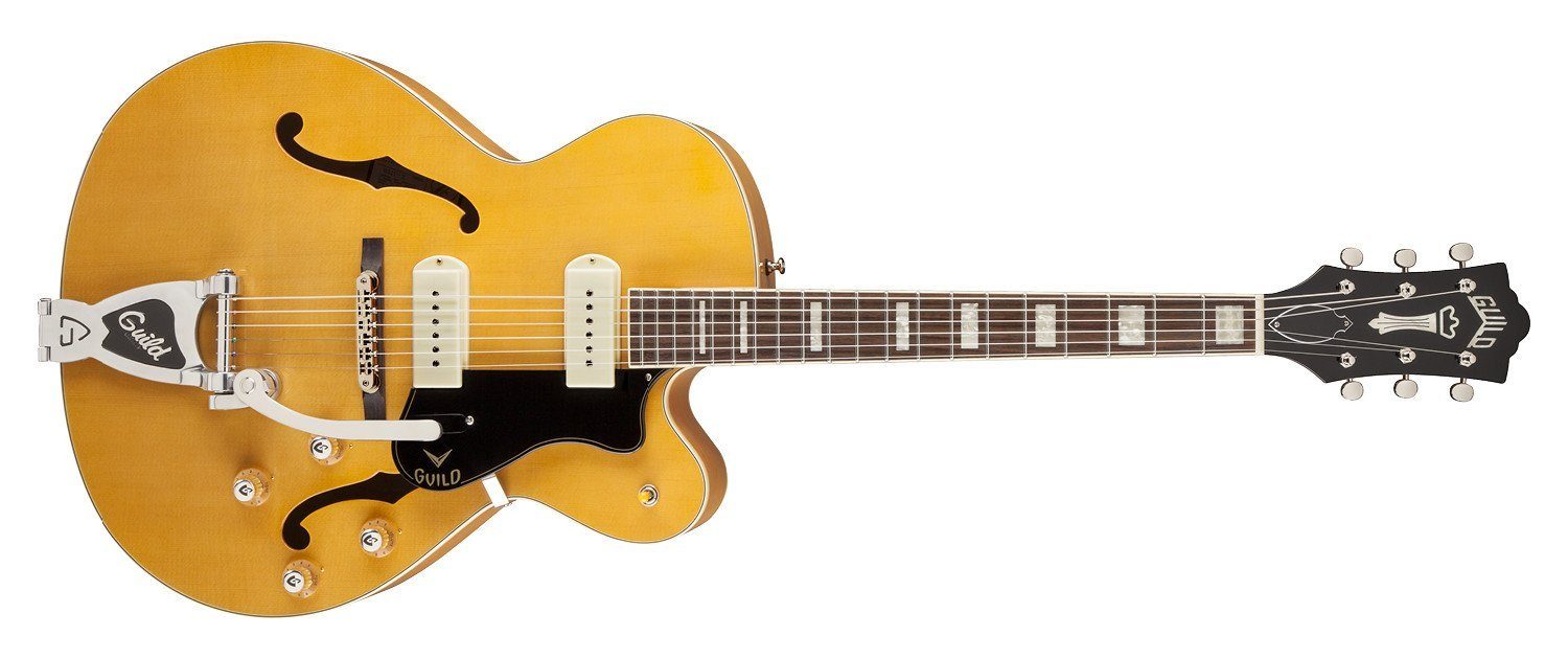 Guild X-175B MANHATTAN BLND Blonde, Electric Guitar for sale at Richards Guitars.