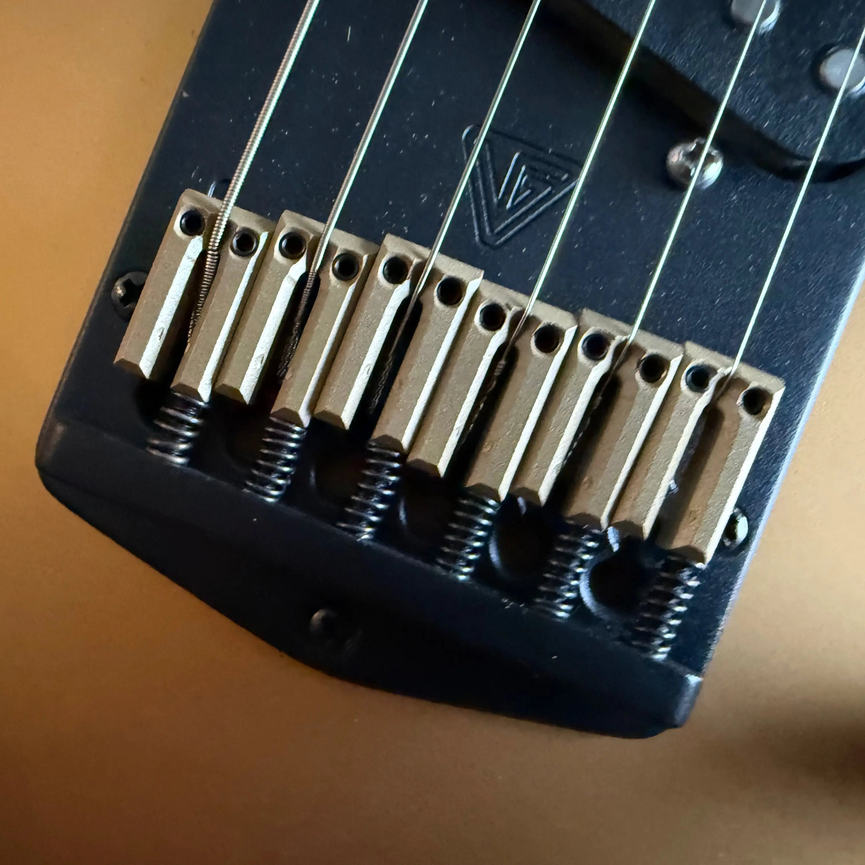 Valiant Titan Pure Gold Satin Electric Guitar With Stainless Steel Frets Upgrade guitar for sale uk