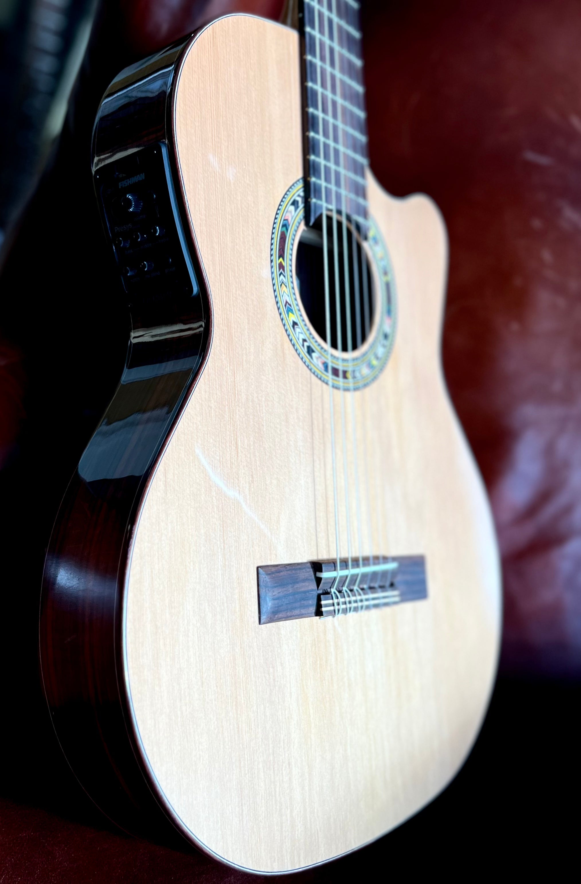 Kremona F65CW TLR Thinline Performance Classical Guitar Hand Made In Europe, Electro Nylon Strung Guitar for sale at Richards Guitars.