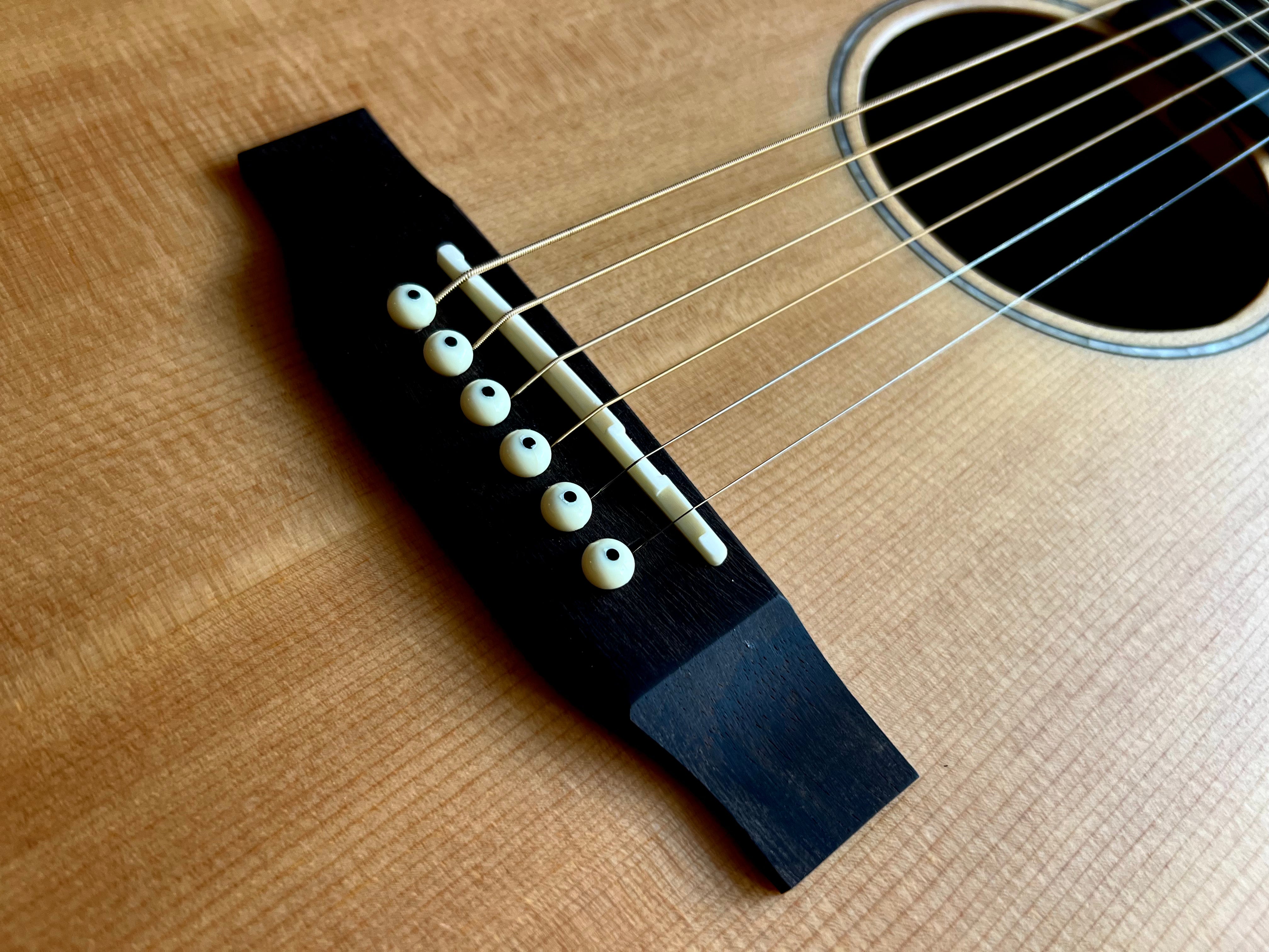 Vintage VE1800N  Series 'Parlour' Electro-Acoustic Guitar ~ Natural, Electro Acoustic Guitar for sale at Richards Guitars.