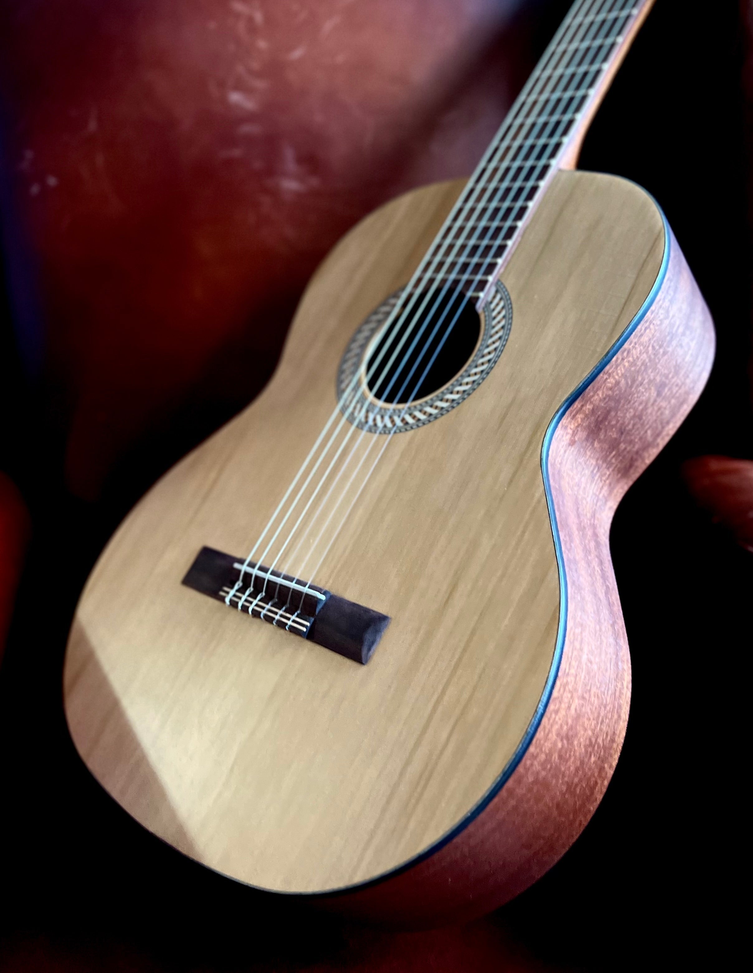 Kremona S65C-OP Open Pore, Solid Red Cedar, Sapelli Veneer, Electro Nylon Strung Guitar for sale at Richards Guitars.