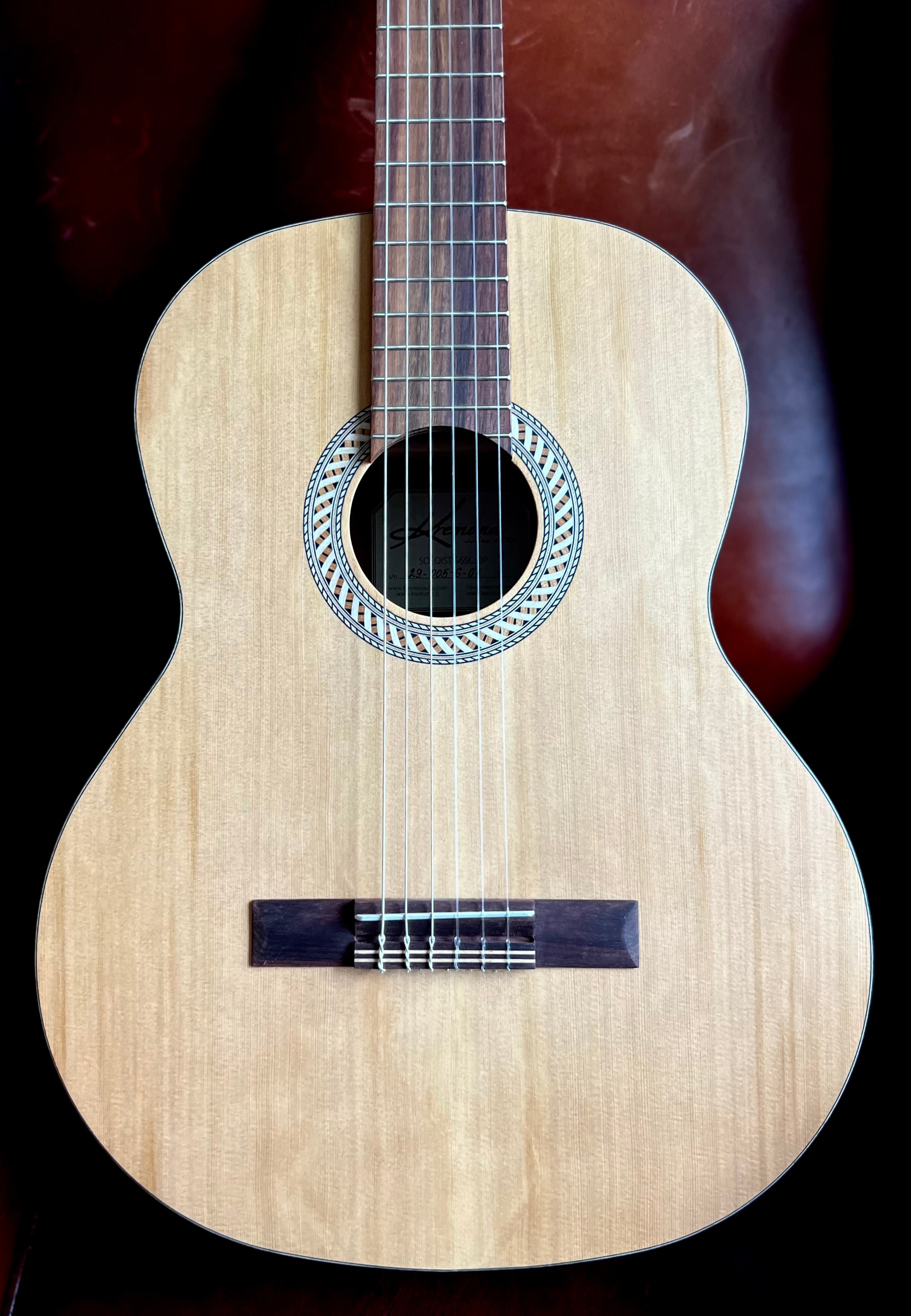 Kremona S65C-OP Open Pore, Solid Red Cedar, Sapelli Veneer, Electro Nylon Strung Guitar for sale at Richards Guitars.