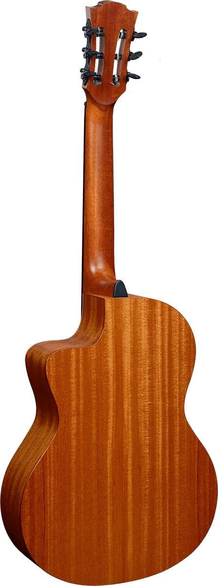 LAG OCCITANIA 88 OC88CE SPRUCE CLASSICAL CUTAWAY ELECTROACOUSTIC, Electro Nylon Strung Guitar for sale at Richards Guitars.