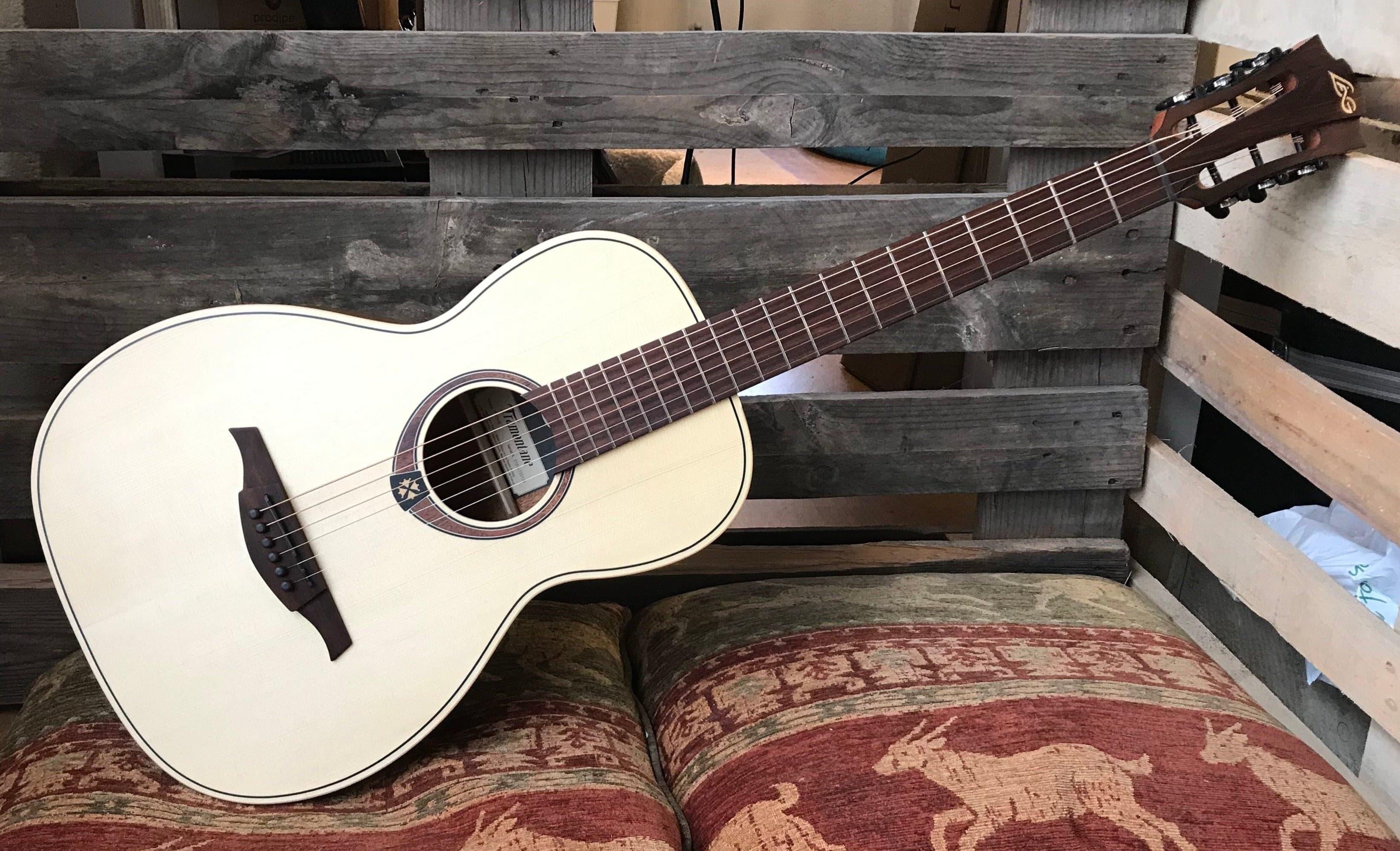 LAG T177PE Electro Acoustic Parlor - Stunning!, Electro Acoustic Guitar for sale at Richards Guitars.