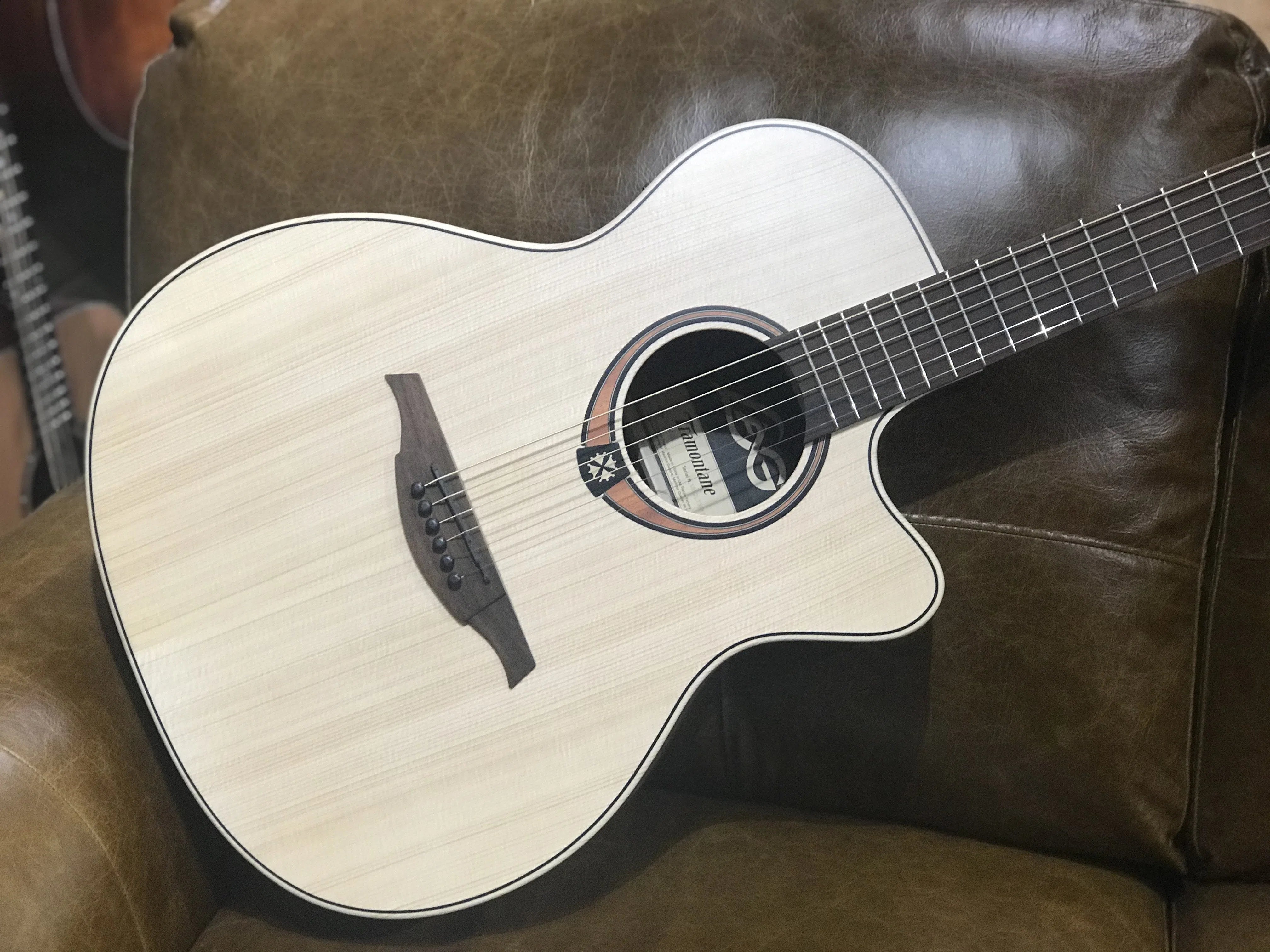 LAG TRAMONTANE 70 T70ACE AUDITORIUM CUTAWAY ELECTRO, Electro Acoustic Guitar for sale at Richards Guitars.