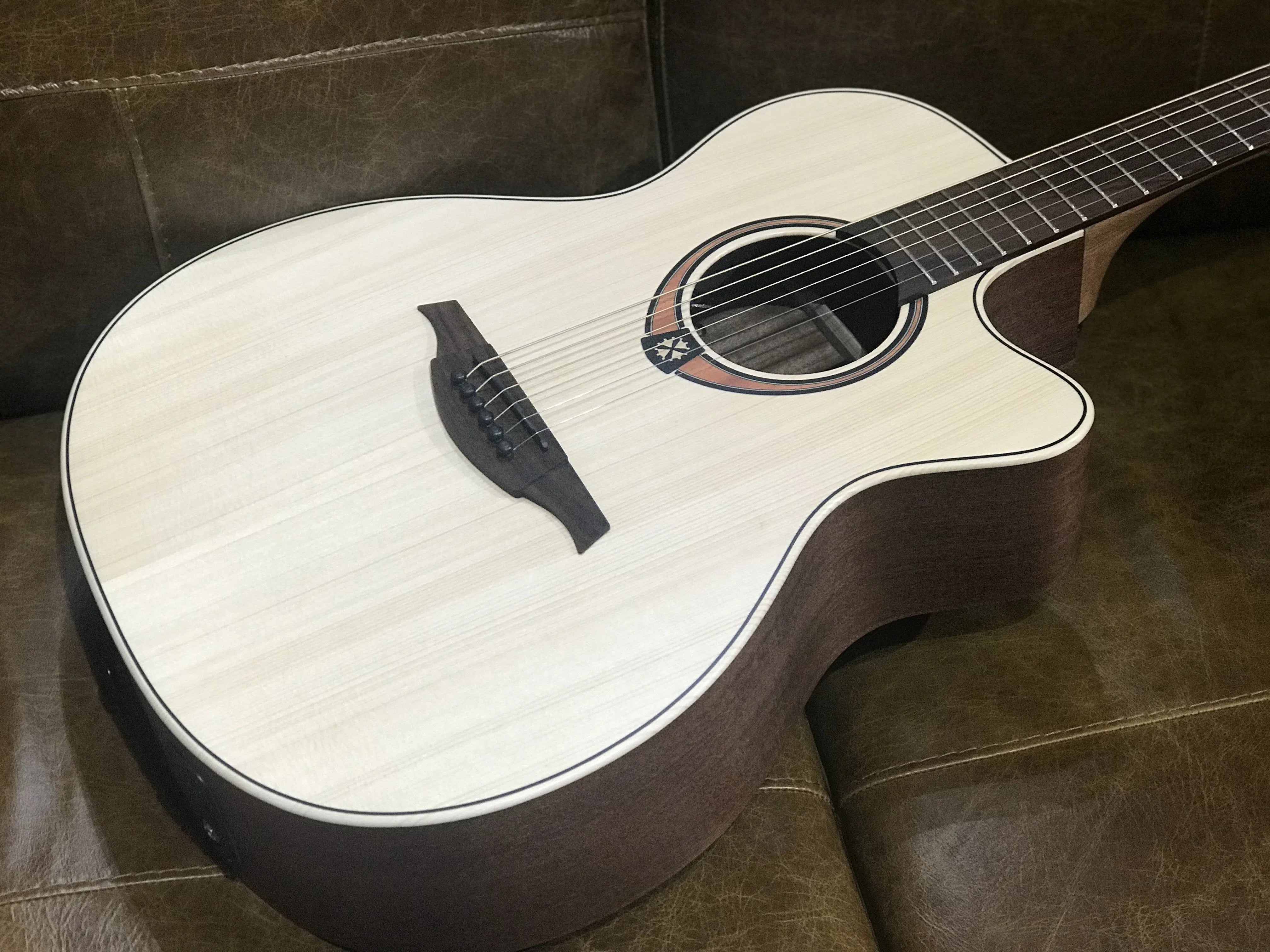 LAG TRAMONTANE 70 T70ACE AUDITORIUM CUTAWAY ELECTRO, Electro Acoustic Guitar for sale at Richards Guitars.