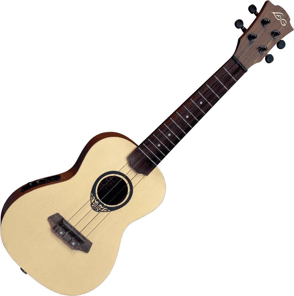 LAG TIKI UKU 150 TKU150CE CONCERT ACOUSTIC ELECTRIC, Ukulele for sale at Richards Guitars.