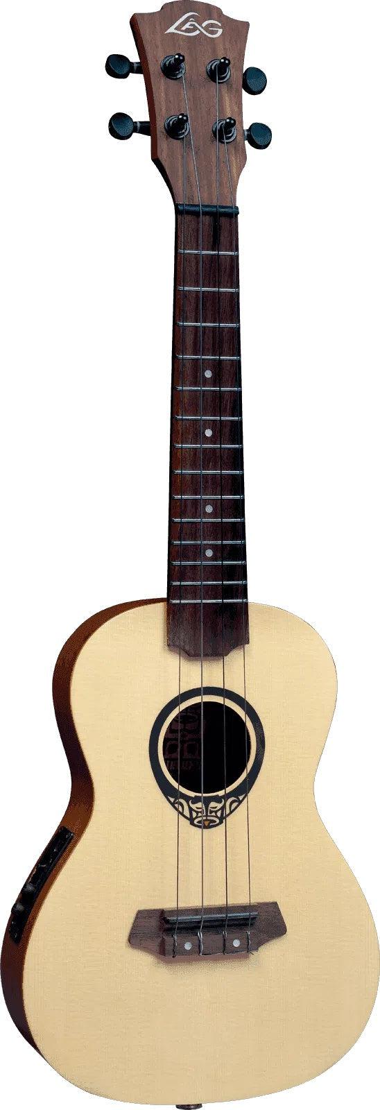 LAG TIKI UKU 150 TKU150CE CONCERT ACOUSTIC ELECTRIC, Ukulele for sale at Richards Guitars.