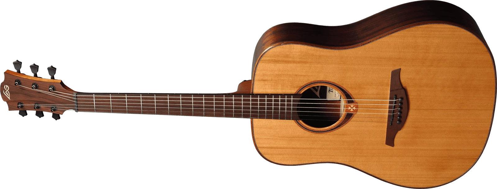 LAG TRAMONTANE 118 TL118D LEFTY DREADNOUGHT, Acoustic Guitar for sale at Richards Guitars.