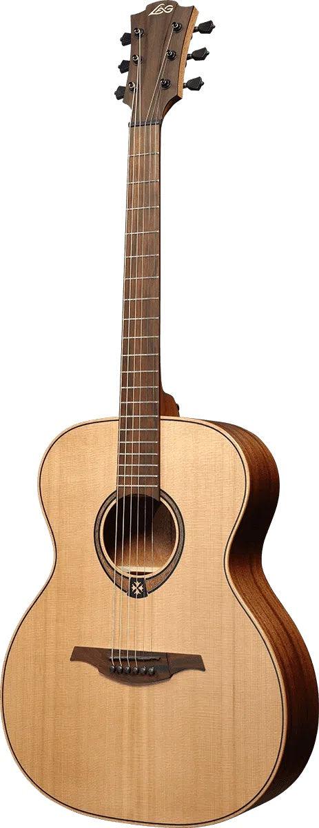 LAG TRAMONTANE 170 T170A AUDITORIUM RED CEDAR - KHAYA, Acoustic Guitar for sale at Richards Guitars.