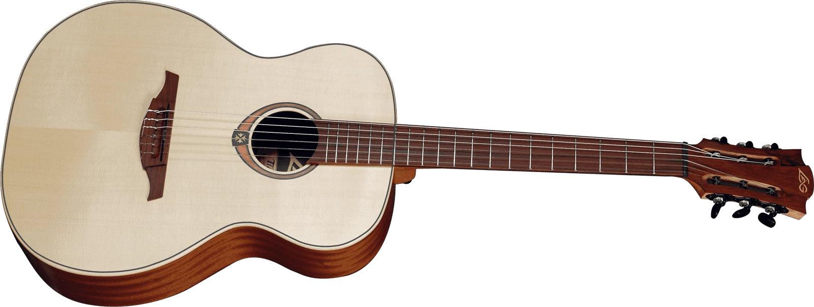 LAG TRAMONTANE 70 TN70A AUDITORIUM NYLON, Nylon Strung Guitar for sale at Richards Guitars.