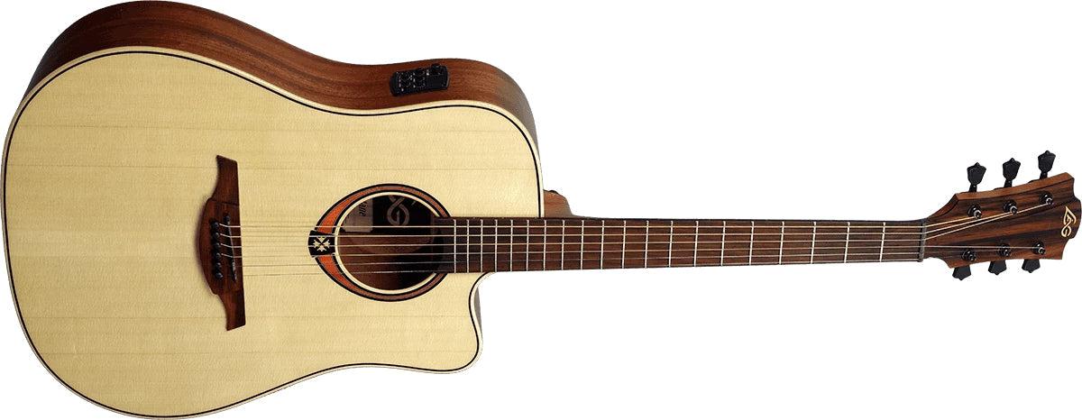 LAG TRAMONTANE 88 T88DCE DREADNOUGHT CUTAWAY ELECTRO, Electro Acoustic Guitar for sale at Richards Guitars.