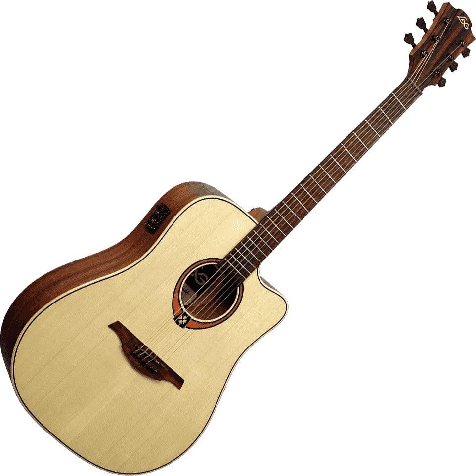 LAG TRAMONTANE 88 T88DCE DREADNOUGHT CUTAWAY ELECTRO, Electro Acoustic Guitar for sale at Richards Guitars.