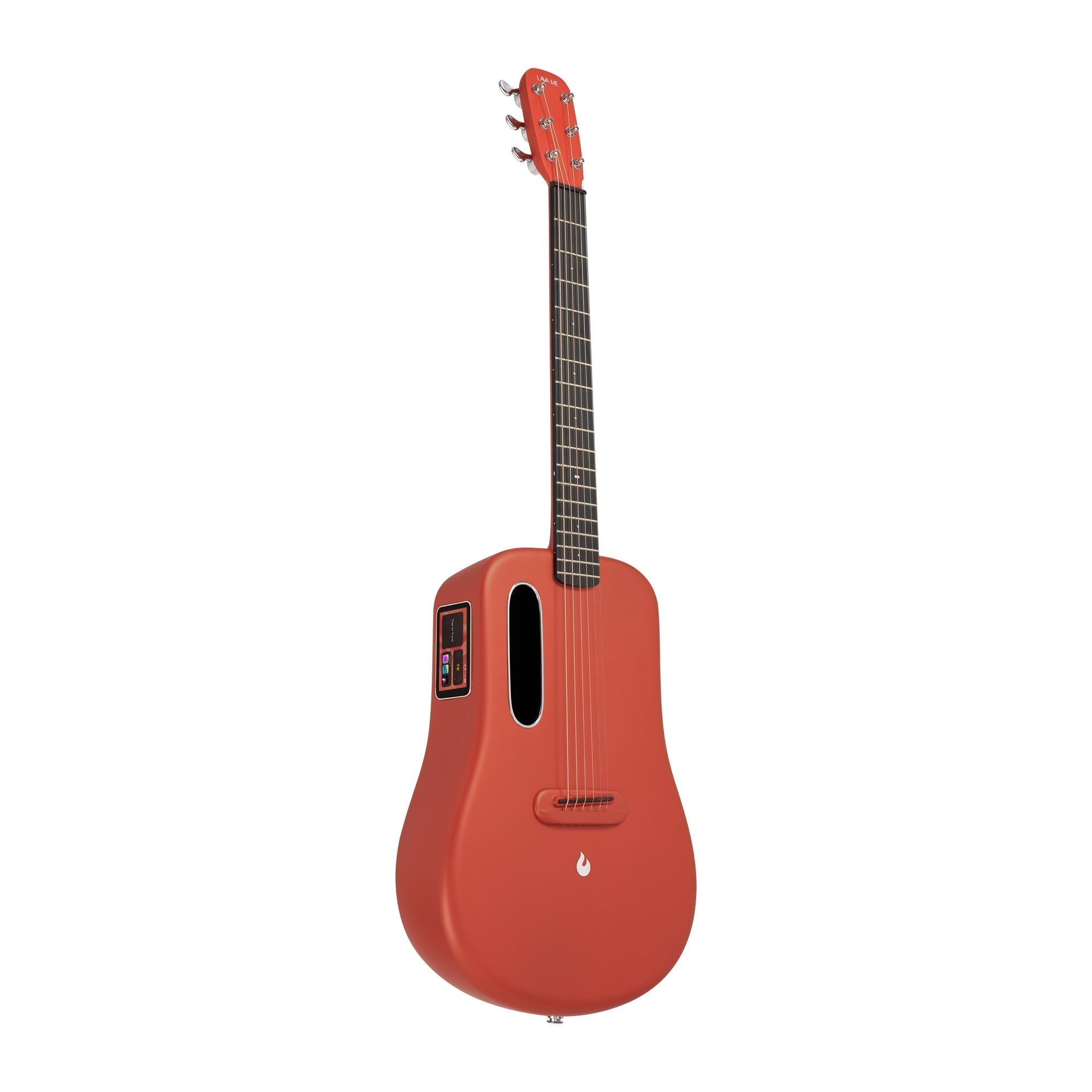 LAVA ME 3 36" with Space Bag ~ Red, Electro Acoustic Guitar for sale at Richards Guitars.