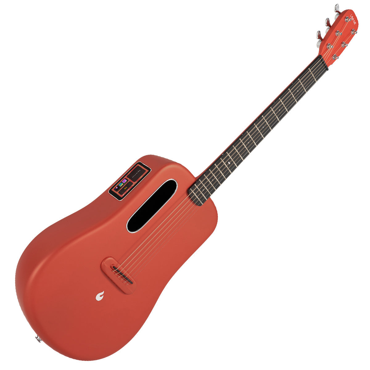 LAVA ME 3 36" with Space Bag ~ Red, Electro Acoustic Guitar for sale at Richards Guitars.