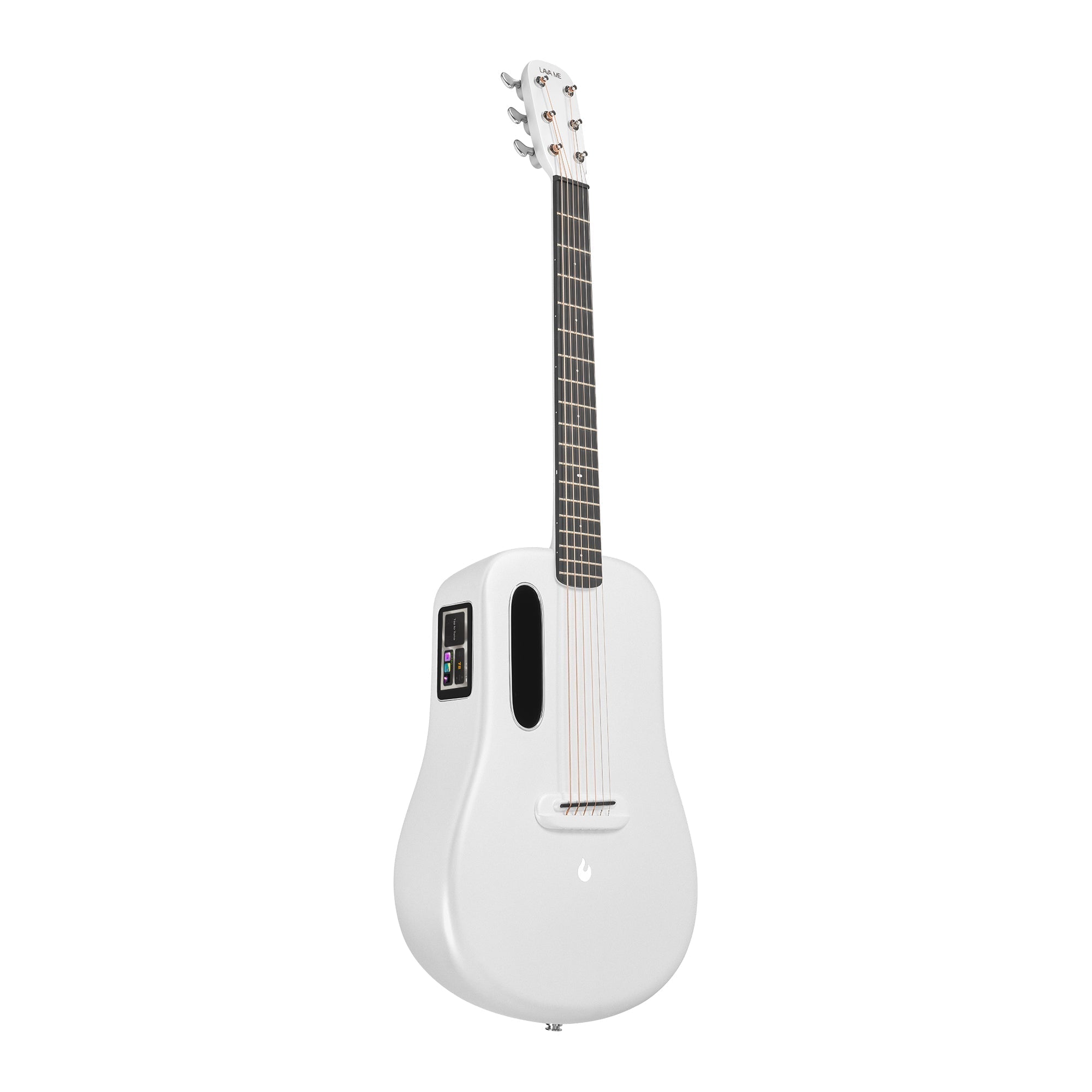 LAVA ME 3 36" with Space Bag ~ White, Electro Acoustic Guitar for sale at Richards Guitars.