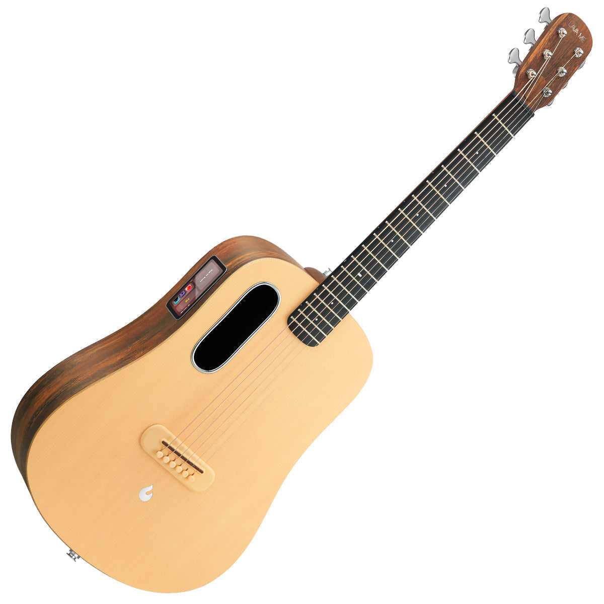 LAVA ME 4 SPRUCE 36" with Lite Bag ~ Woodgrain Brown/Burleywood, Acoustic Guitar for sale at Richards Guitars.