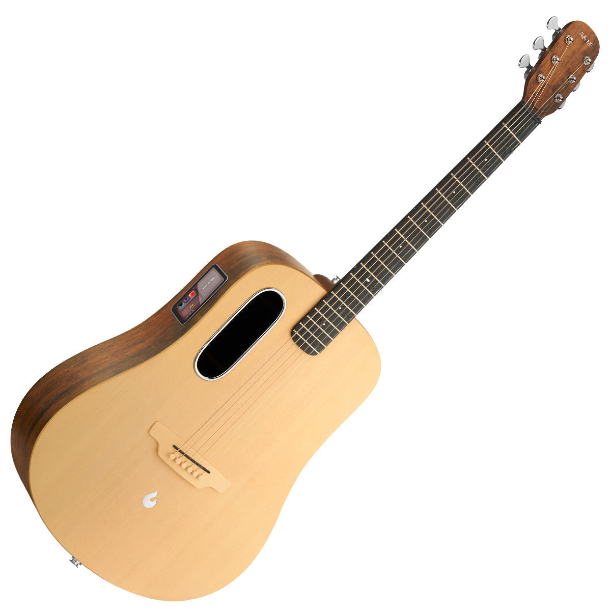 LAVA ME 4 SPRUCE 41" with AirFlow Bag ~ Woodgrain Brown/Burleywood, Acoustic Guitar for sale at Richards Guitars.