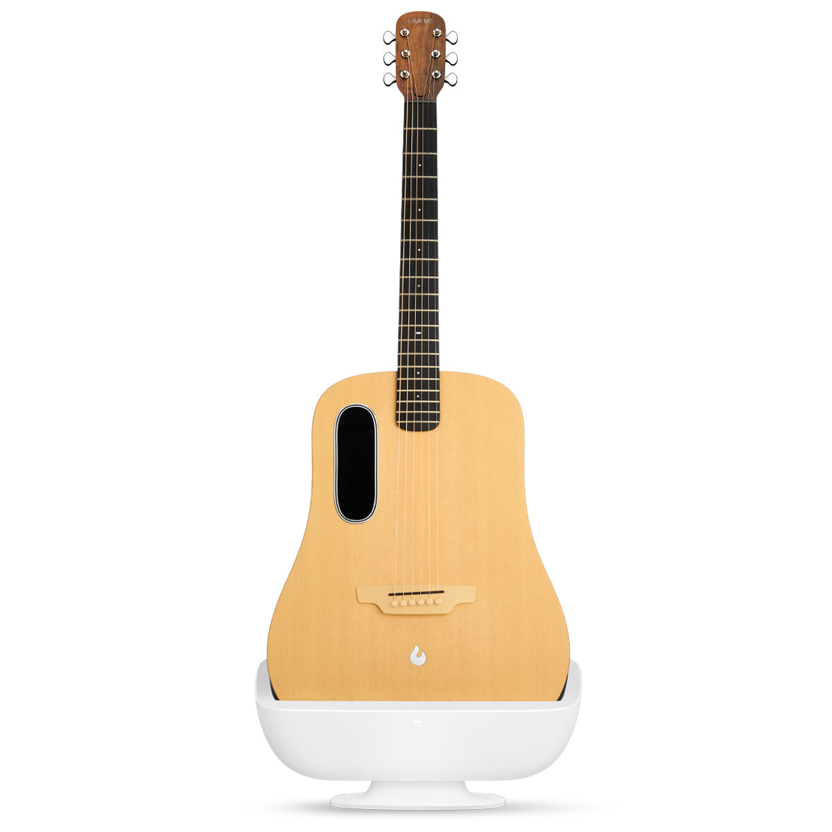 LAVA ME 4 Spruce Charging Dock ~ 36" Space White, Acoustic Guitar for sale at Richards Guitars.