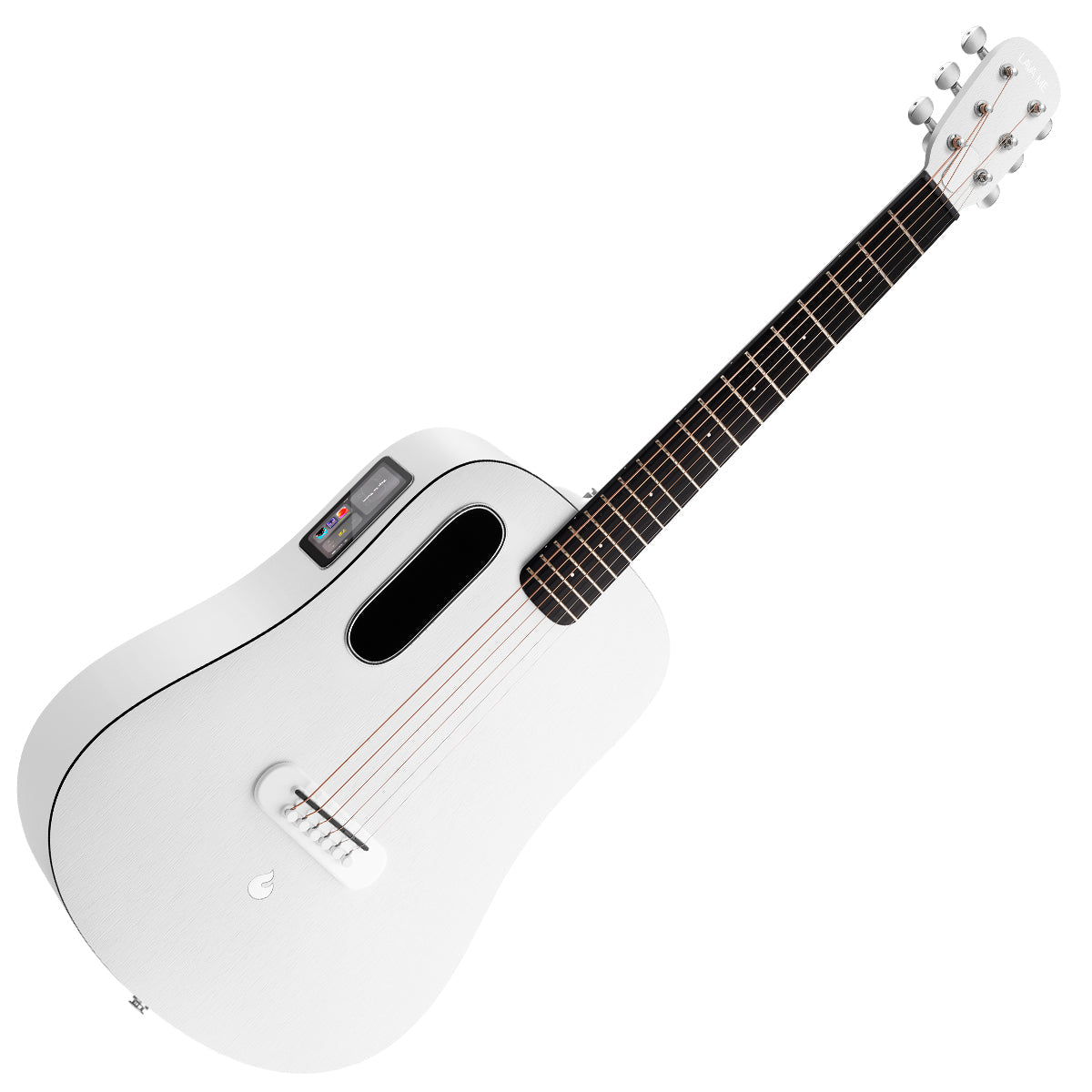 LAVA ME PLAY 36" with Lite Bag ~ Frost White, Acoustic Guitar for sale at Richards Guitars.