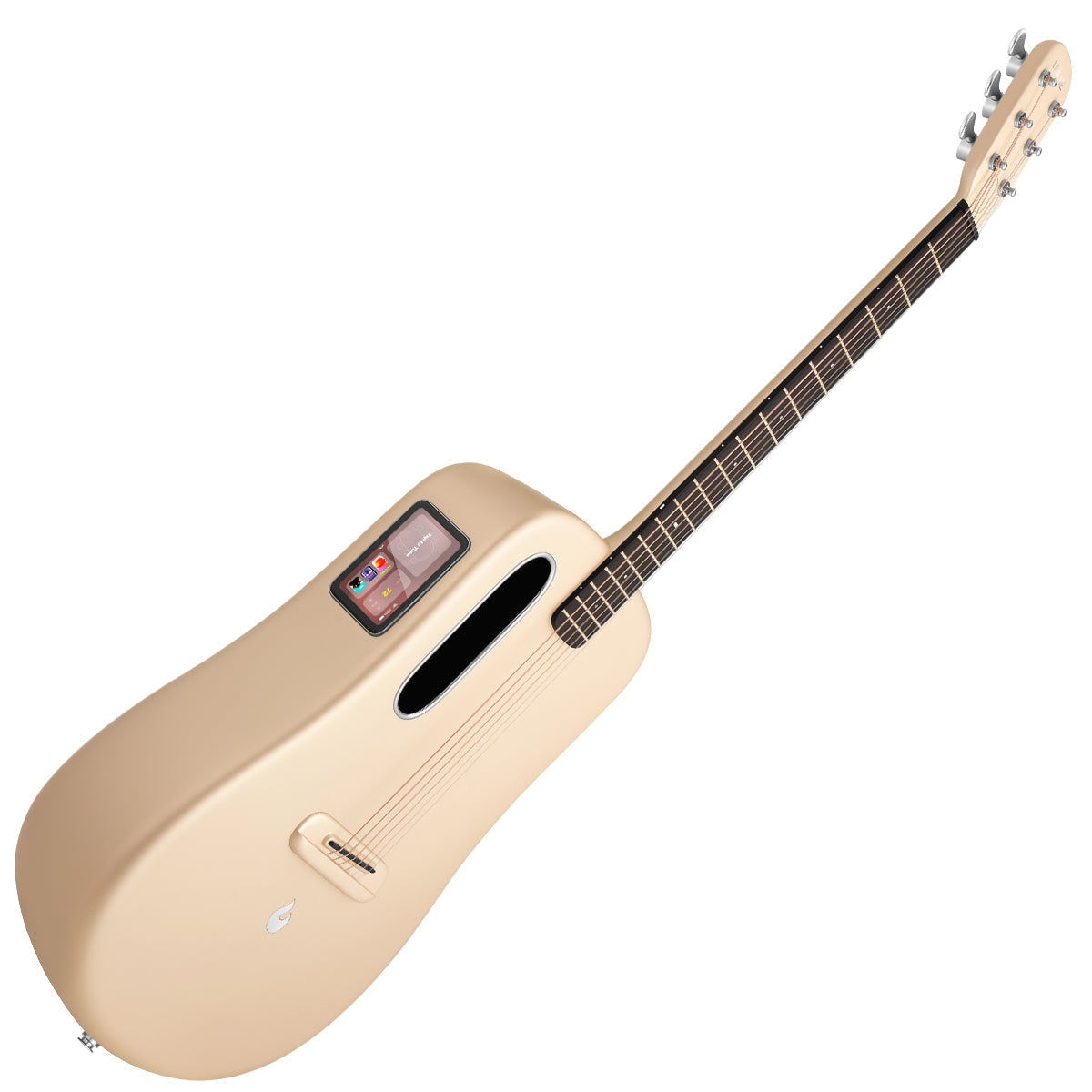 LAVA ME4 Carbon 38" with AirFlow Bag ~ Soft Gold, Acoustic Guitar for sale at Richards Guitars.