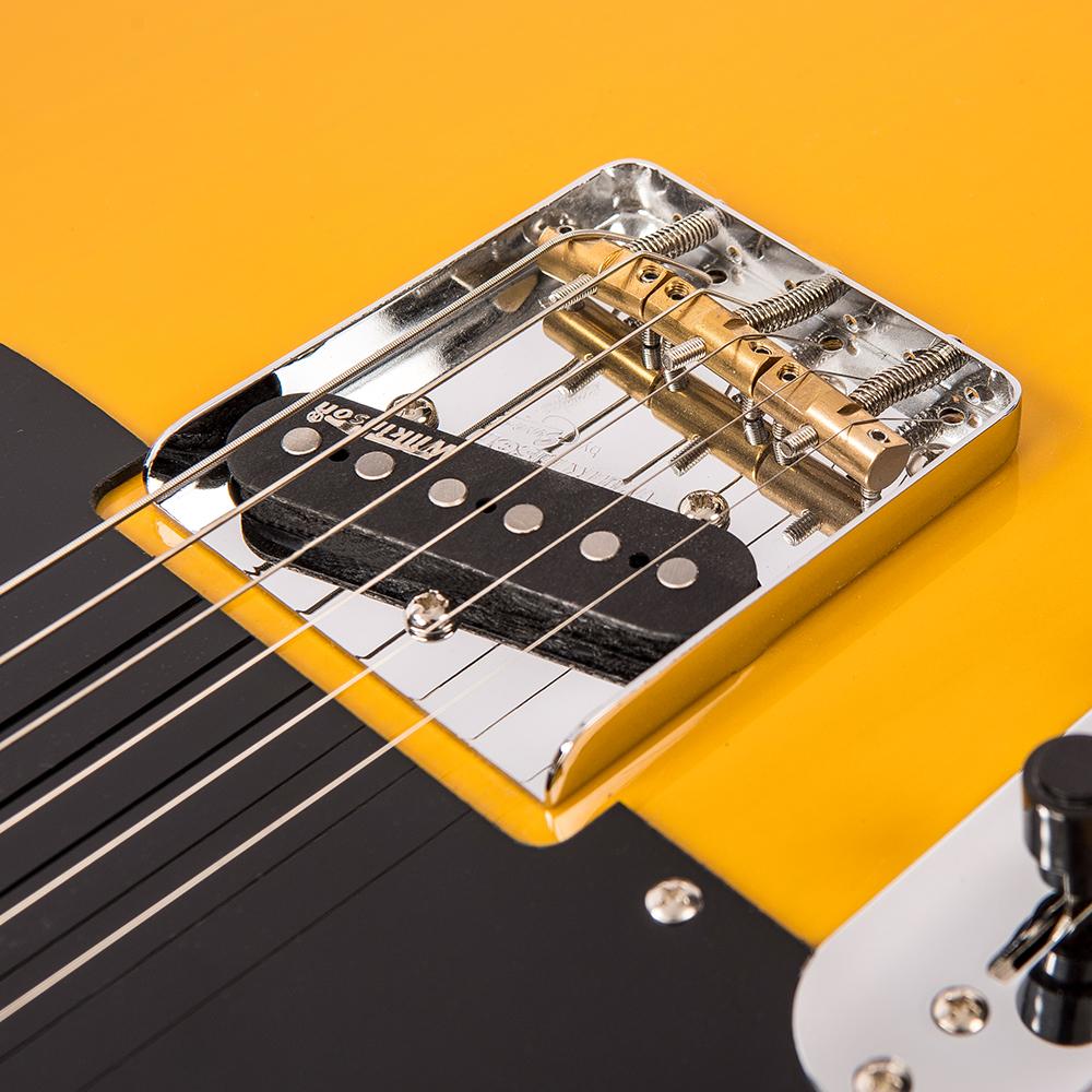 Vintage V52 ReIssued Electric Guitar ~ Left Hand Butterscotch, for sale at Richards Guitars.