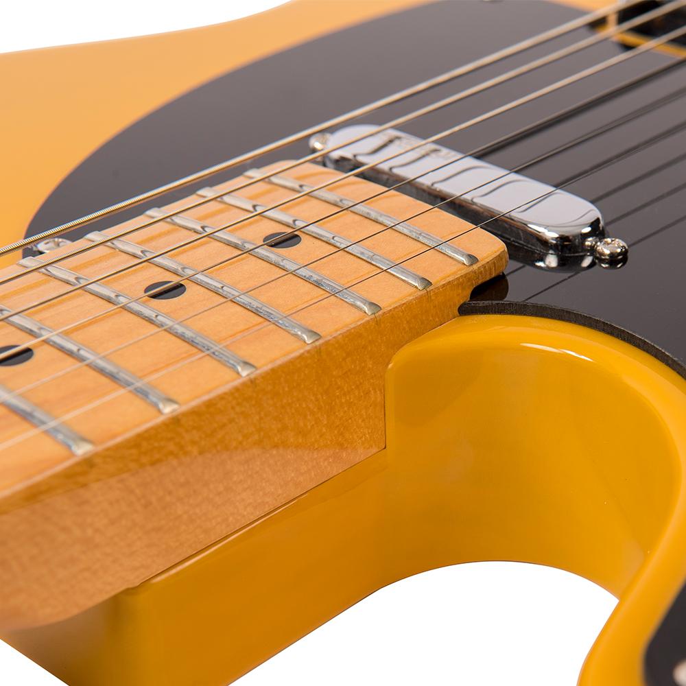 Vintage V52 ReIssued Electric Guitar ~ Left Hand Butterscotch, for sale at Richards Guitars.