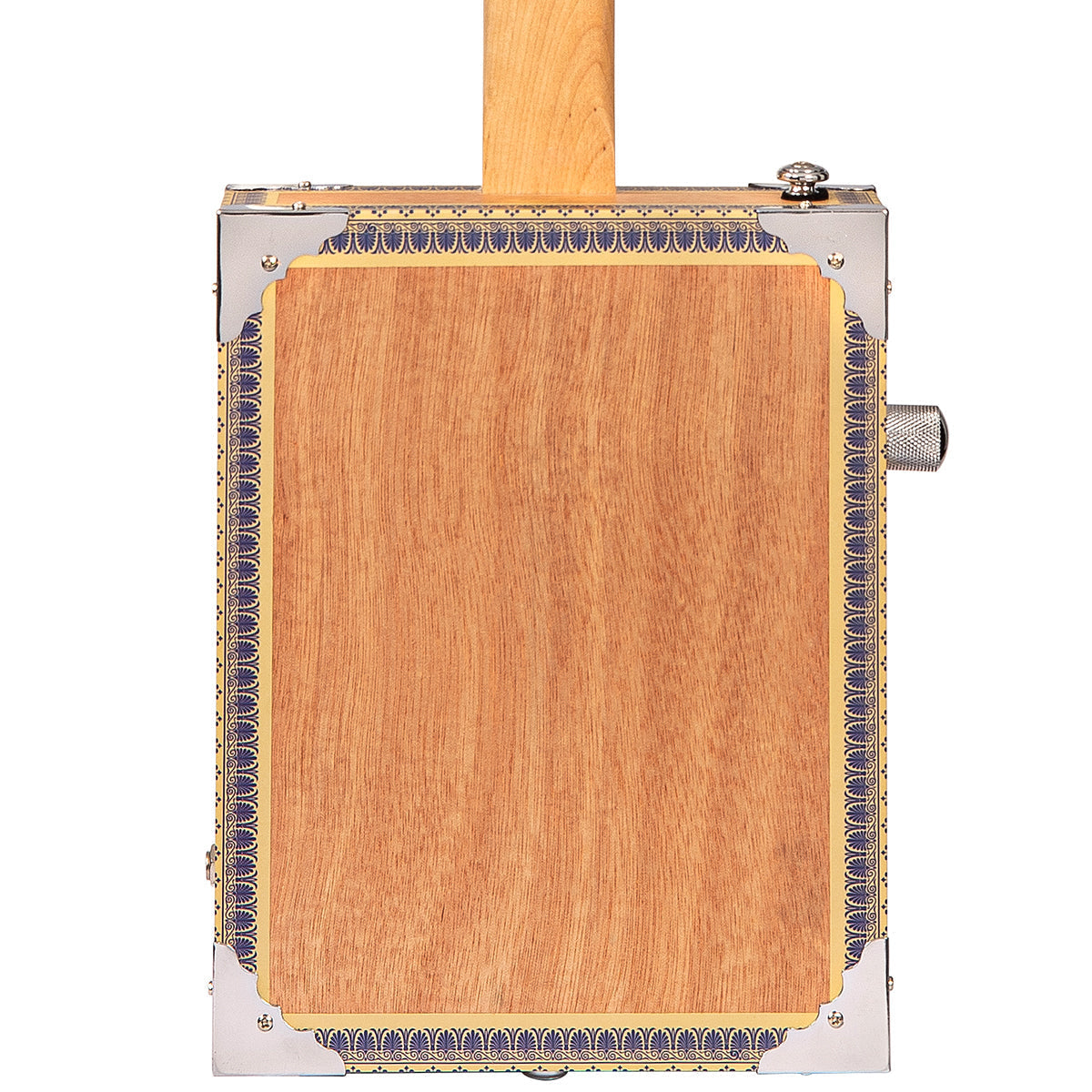 Lace Cigar Box Electric Guitar ~ 3 String ~ Royalty, Electric Guitar for sale at Richards Guitars.