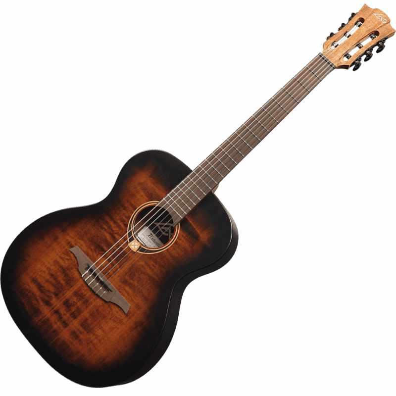 Electro Acoustic Guitar - Lag GLA T70ACE-B&B Nylon Auditorium