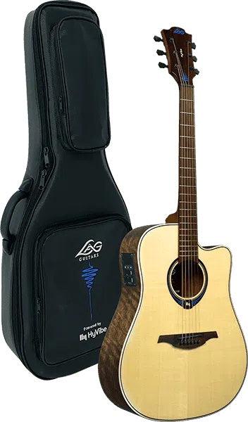 Lag HYVIBE 20 THV20DCE Glossy Finish, Dreadnought, Cutaway, Electro Acoustic Guitar for sale at Richards Guitars.