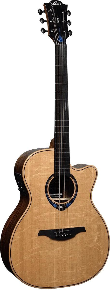 Lag HYVIBE 30 THV30ACE TRAMONTANE AUDITORIUM CUTAWAY, Electro Acoustic Guitar for sale at Richards Guitars.