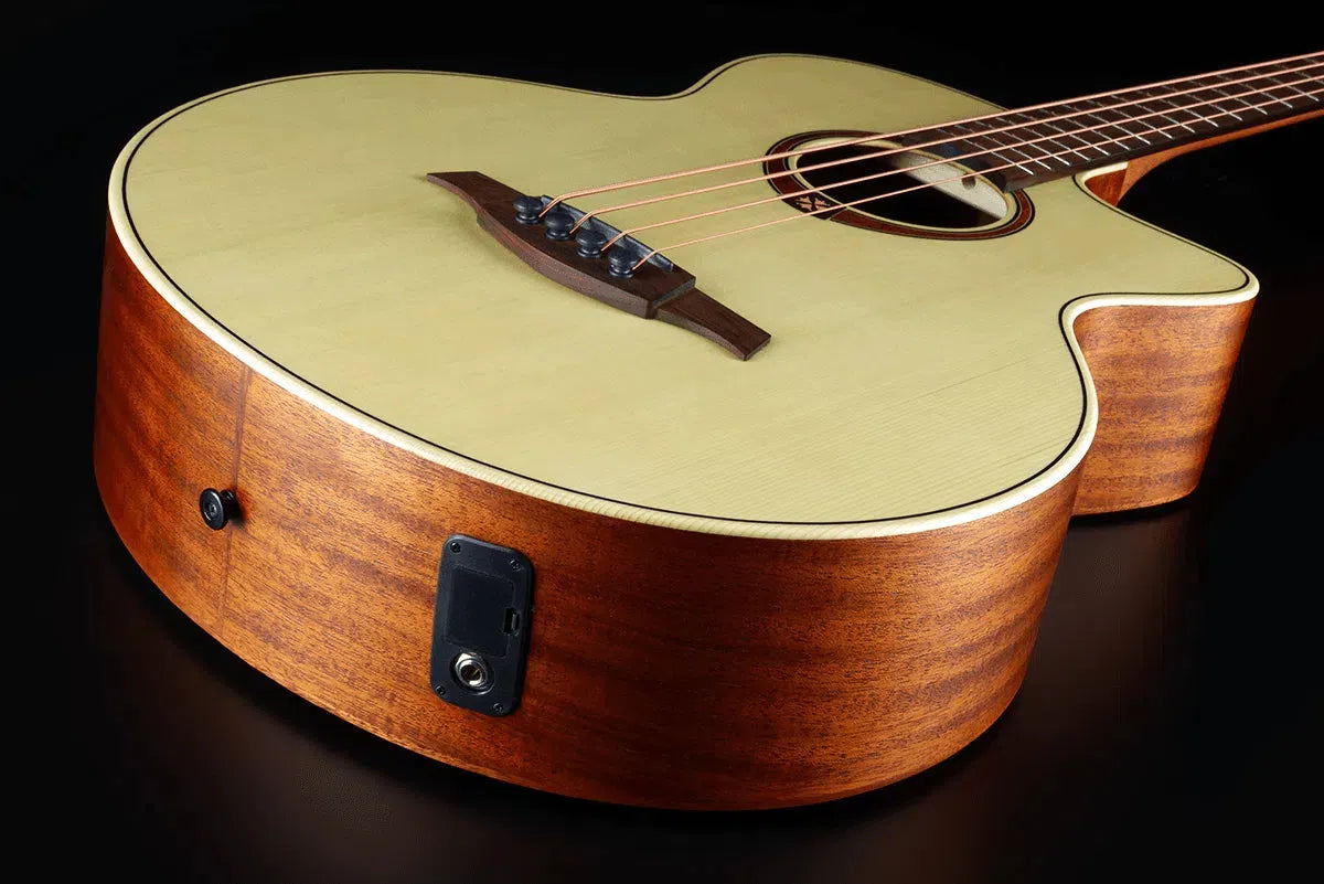 Lag TRAMONTANE 177 T177BCE ACOUSTIC BASS, Electro Acoustic Bass for sale at Richards Guitars.