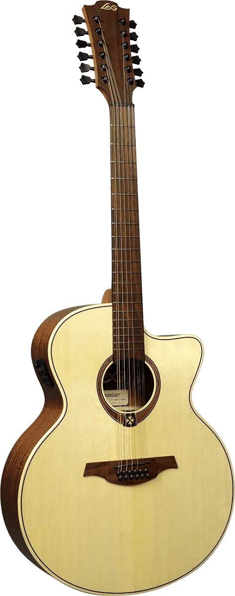 Lag TRAMONTANE 177 T177J12CE JUMBO 12 STRINGS ELECTRIC-ACOUSTIC, Electro Acoustic Guitar for sale at Richards Guitars.