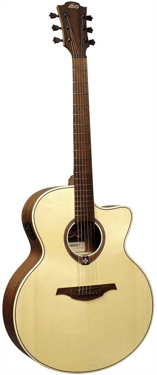 Lag TRAMONTANE 177 T177JCE JUMBO ELECTRIC-ACOUSTIC, Electro Acoustic Guitar for sale at Richards Guitars.