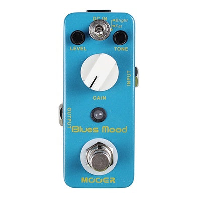 MOOER BLUES MOOD OVERDRIVE PEDAL, Accessory for sale at Richards Guitars.