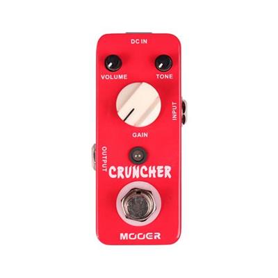 MOOER CRUNCHER DISTORTION PEDAL, Accessory for sale at Richards Guitars.