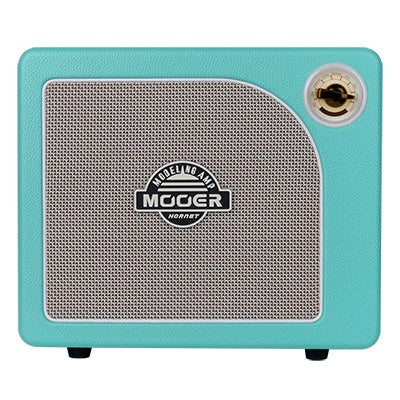 MOOER HORNET GREEN 15W RETRO OVERDRIVE AMP MODELER, Accessory for sale at Richards Guitars.