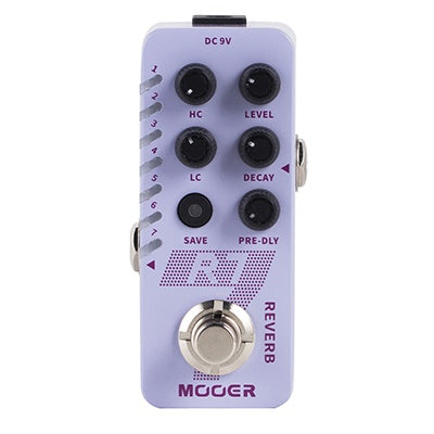 MOOER R7 REVERB MICRO FX PEDAL, Accessory for sale at Richards Guitars.