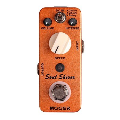 MOOER SOUL SHIVER MODULATION PEDAL, Accessory for sale at Richards Guitars.