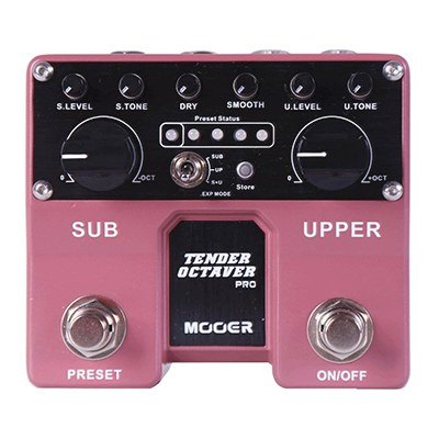 MOOER TENDER OCTAVER PRO OCTAVE TWIN PEDAL, Accessory for sale at Richards Guitars.